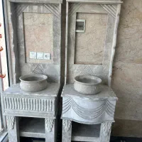 روشویی سنگی طبیعی دست ساز