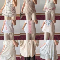 تخفیف ویژه شومیز نخی /تیشرت نخی /تاب