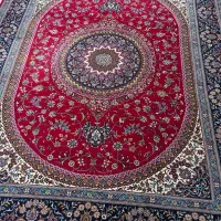 فرش گل قرمز در حد نو ، نو|فرش|فلاورجان, |دیوار