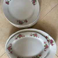 ظرف میوه خوری پایه دار پیرکس