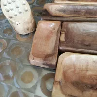 ۵عدد اردو خوری وجای قاشق  و قاشق چوبی
