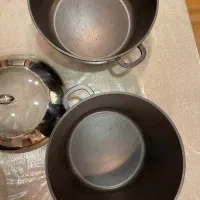 قابلمه بزرگ چدن|ظروف پخت‌وپز|کرمانشاه, |دیوار