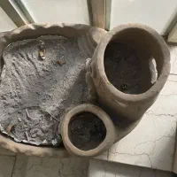 منقل گلی|ظروف پختوپز|خمینیشهر, |دیوار