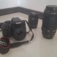 دوربین 750d با لنز 50 f1.8
