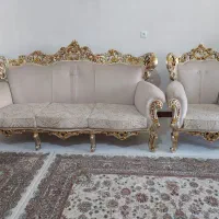 مبلمان سلطنتی منبت کاری|مبلمان خانگی و میز عسلی|اسلامشهر, باغ فیض|دیوار