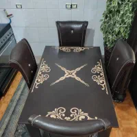 میز صندلی نهارخوری تمیزوسالم