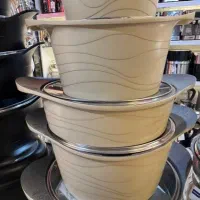 سرویس قابلمه ۱۴پارچه چدن