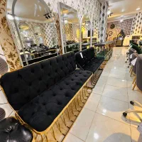 پاف سه نفره فورتیک تمام چرم زرین کالا|مبلمان خانگی و میز عسلی|یاسوج, |دیوار