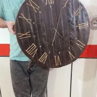 ساعت چوبی دست ساز نو|ساعت دیواری و تزئینی|گنبد کاووس, |دیوار