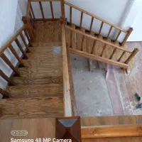 اجرای تخصصی انواع نرده و پله گرد چوبی|خدمات پیشه و مهارت|رشت, رشتیان|دیوار