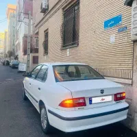 سمند lx مدل ۹۷ سفید بی رنگ و بیضربه فنی فوق العاده