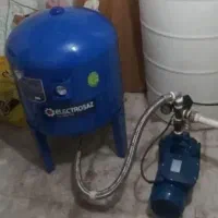 نصب پمپ آب و منبع وتعمیرلوله کشی تاسیسات موتورخانه