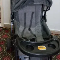 کالسکه در حد تمیز و دو عدد گلیم تمیز سالم