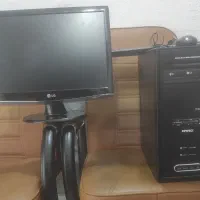 کامپیوتر کامل ddr2 با  lcd 19LG