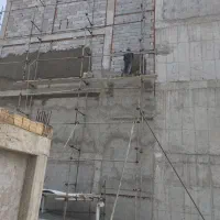 سیمانکاری سیاه سفید و خرده کاری