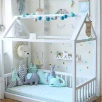 تخت کلبه ای کودک و نونهال