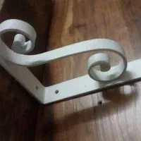 پایه گونیا فرفورژه پایه شلف پایه فلزی|کتابخانه، شلف، قفسههای دیواری|تهران, نعمتآباد|دیوار