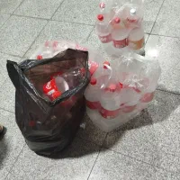 شیشه نوشابه پلاستیکی