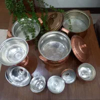 ظروف مسی زنجان شیک و زیبا|ظروف پختوپز|ساری, |دیوار