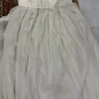 پرده حریر سفید