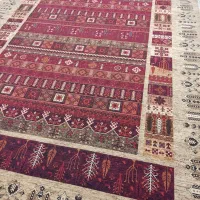 فرش ماشینی حاشیه شکلاتی|فرش|اصفهان, برزان|دیوار