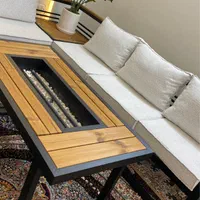 مبل فلز و چوب مدل m3440|مبلمان خانگی و میز عسلی|شیراز, شاهچراغ|دیوار