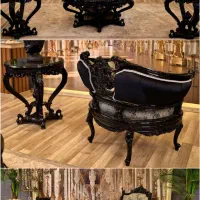 مدل مبل نئوکلاسیک آرمانی روشا استیل 1404سلطنتی نیو|مبلمان خانگی و میز عسلی|تهران, یافتآباد|دیوار