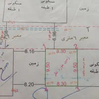 زمین ۷۸،۸۵ متری دستخضربامجوز ساخت|فروش زمین و ملک کلنگی|شیراز, دست خضر|دیوار