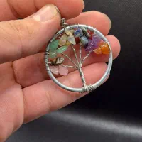 آویزِ گوهرسنگِ هفت چاکرا|جواهرات|ورامین, ورامین|دیوار