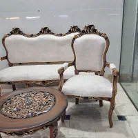 مبلمان کلاسیک چوب راش
