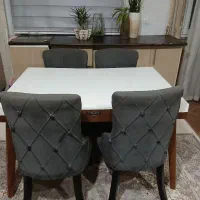 میز نهار خوری  ۴ نفره|میز و صندلی غذاخوری|اندیشه, اندیشه فاز ۳|دیوار