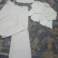 کت وشلوار سفید نونو بدون لک|لباس|قرچک, باقرآباد|دیوار
