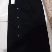 دامن کتان لی