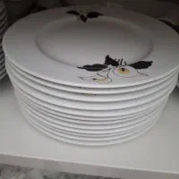 سرویس12نفره چینی فروشی 2باراستفاده شده