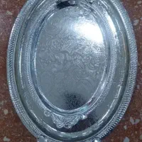 سینی های سیلور دو سایز کوچک و بزرگ