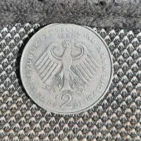 سکه ۲ مارک آلمان ۱۹۹۰ اصل کلیکسیونی