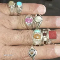 دست‌ساز نقره سنگ معدنی