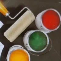 رنگ آمیزی ساختمان و در و پنجره و غیره