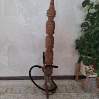 قلیان تنه چوبی