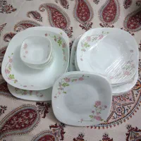 آکوپال مربع کلاسیک مقصود طرح هایدی بنفش|ظروف سرو و پذیرایی|کرج, شهرک فرهنگیان|دیوار