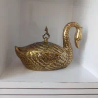 جاشکلات قو وقندان برنز|مجسمه، تندیس، ماکت|جوانرود, |دیوار