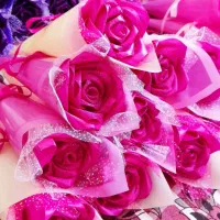 گل روبانی|گل مصنوعی|اهواز, نادری|دیوار