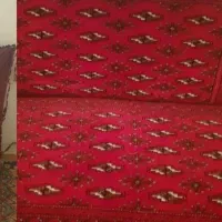 دوجفت پشتی بزرگ دستی سنتی قدیمی ترکمن