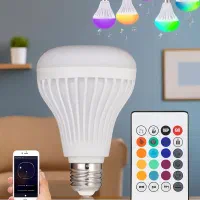 لاممپ رنگی موزیکال با کنترل از راه دور