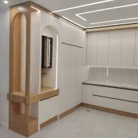 طراحی و اجرای کابینت مدرن، نئوکلاسیک و کلاسیک|مصالح و تجهیزات ساختمان|قم, چهل درخت‎|دیوار