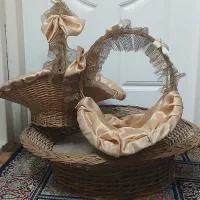 سه عدد سبد میوه تزئینی مخصوص مراسم