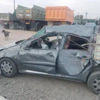 206 تیپ 5 مدل ۹۵ تصادفی چپی|خودرو سواری و وانت|تهران, آذری|دیوار