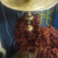 قلیان تنه مسی بلند وکلگسیونی