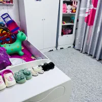 تختخواب و میز آرایش و کمد عروسک و کمد لباس|تخت و سرویس خواب|دابودشت, |دیوار