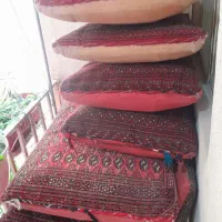 پشتی ترکمن دست بافت